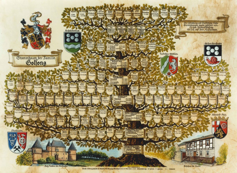 Stammbaum erstellen lassen Ahnenforschung Pro Heraldica