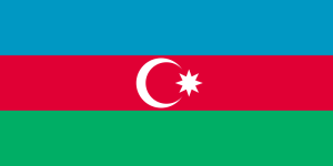 Flagge Azerbaijan | Quelle Wikipedia