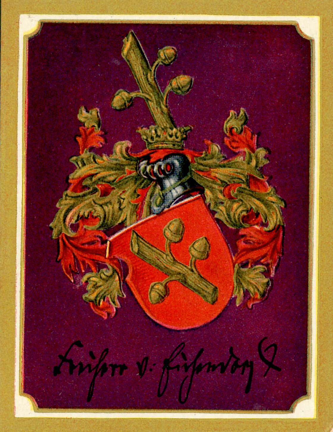 Familienwappen Eichendorff (Dichter)