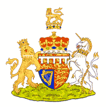Das Wappen von Prinz William vor seinem 18. Geburtstag