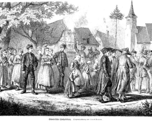 Schwäbischer Hochzeitszug