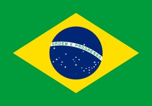 Flagge von Brasilien Flagge von Brasilien
