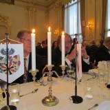 David Rencher beim Festbankett im Freimaurerhaus Oslo