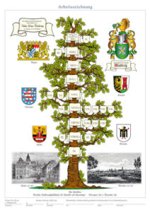 Schritt 1 Erstellung eines Stammbaums: Stammbaumentwurf