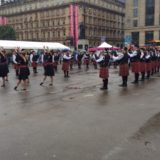 Internationales Piping Festival auf dem George Square