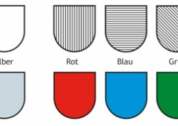 Heraldik-Farben