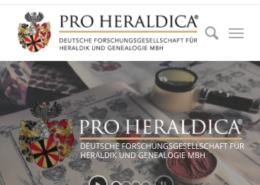 mobile Version pro-heraldica.de