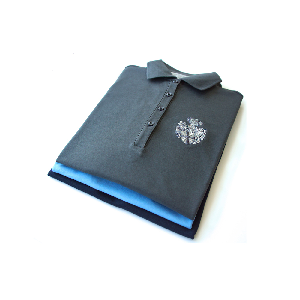 Cotton-tech polo shirt for women - Image 2